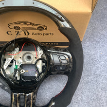 Load image into Gallery viewer, CZD auto parts carbon fiber steering wheel for Mitsubishi Lancer Evolution Evo 10 with forged carbon fiber