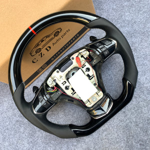 CZD auto parts carbon fiber steering wheel for Chevrolet Corvette C6 Z06 C6 2005-2013 with paddle shifters