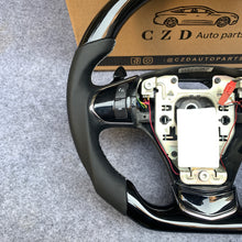 Load image into Gallery viewer, CZD autoparts for  Chevrolet Corvette C6 Z06 C6 2005-2013 carbon fiber steering wheel with  piano black