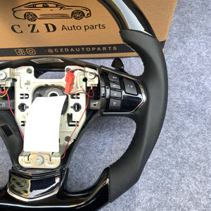 CZD auto parts carbon fiber steering wheel for Chevrolet Corvette C6 Z06 C6 2005-2013 with paddle shifters