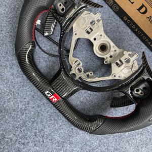 czd auto parts carbon fiber steering wheel for Toyota 86 with paddle shifters