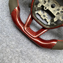 Load image into Gallery viewer, CZD Autoparts For Honda 11th gen Civic carbon fiber steering wheel black alcantara sides
