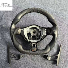 Load image into Gallery viewer, CZD auto parts for Nissan 7th gen Maxima 2009-2014 carbon fiber steering wheel with paddle shifter