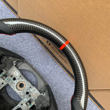 Load image into Gallery viewer, CZD auto parts for  Acura ZDX 2009-2012 carbon fiber steering wheel with red stripe line