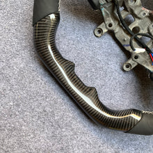 Load image into Gallery viewer, CZD auto parts JEEP WRANGLER JL GLADIATOR 2018+ carbon fiber steering wheel with perforated leather side