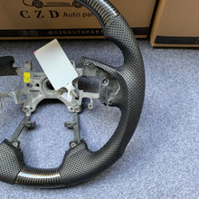 Load image into Gallery viewer, CZD auto parts for Honda Accord Crosstour 2013-2015 carbon fiber steering wheel with black perforated leather side