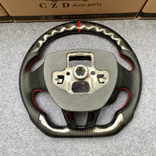 Load image into Gallery viewer, CZD auto parts for Ford Escape 2017-2019 carbon fiber steering wheel with LED