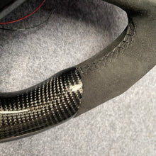 Load image into Gallery viewer, CZD autoparts for Infiniti Q50/QX50 2018-2019  carbon fiber steering wheel with black thumb grips