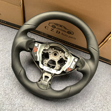 Load image into Gallery viewer, CZD auto parts for Nissan Note (UK) carbon fiber steering wheel with full smooth leather side