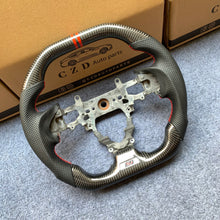 Load image into Gallery viewer, CZD Autoparts For Honda FK2 carbon fiber steering wheel SI badge bottom