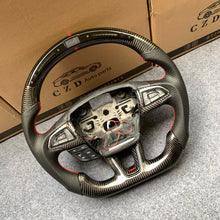 Load image into Gallery viewer, czd auto parts carbon fiber steering wheel for Ford EcoSport 2017-2021