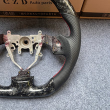 Load image into Gallery viewer, CZD auto parts for Subaru Impreza /WRX /STI/ Multifunction 2008 - 2014 carbon fiber steering wheel with forged carbon fiber
