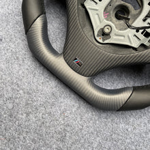 Load image into Gallery viewer, czd auto parts carbon fiber steering wheel for BMW E92 with black leather