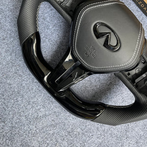 czd auto parts carbon fiber steering wheel for Infiniti Q60 2016-2018