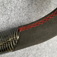 Load image into Gallery viewer, CZD autoparts for Infiniti FX FX35 FX37 FX50 2009-2017 carbon fiber steering wheel  with red stripe line