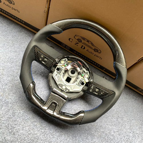 CZD auto parts carbon fiber steering wheel for camaro 2010-2011 with gloss black carbon fiber