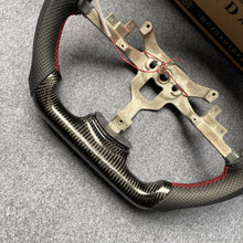 Load image into Gallery viewer, CZD autoparts for  Chevrolet Corvette C6 Z06 C6 2005-2013 carbon fiber steering wheel with led