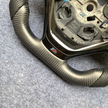 Load image into Gallery viewer, CZD auto parts for BMW 3 Series F30 carbon fiber steering wheel with matte carbon fiber