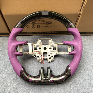 2018-2023 Ford Mustang/SHELBY GT350 LED at top carbon fiber steering wheel from czd