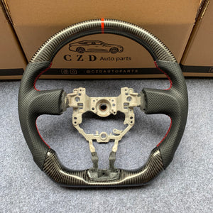 czd auto parts carbon fiber steering wheel for Toyota 86 2012-2016 with red stripe