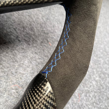 Load image into Gallery viewer, CZD auto parts for Volkswagen Golf 7 GTI Golf R MK7 VW Polo GTI Scirocco 2015 2016 carbon fiber steering wheel with blue stitching