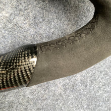 Load image into Gallery viewer, CZD autoparts for Infiniti Q50/QX50 2018-2019  carbon fiber steering wheel with  black stitching