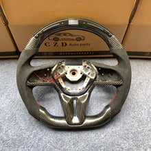 Load image into Gallery viewer, CZD auto parts for Nissan GTR R50 2017-2022 carbon fiber steering wheel with LED top