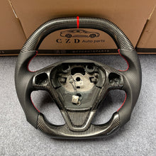 Load image into Gallery viewer, CZD auto parts for  Ford EcoSport 2013-2017 carbon fiber steering wheel with flat top shape