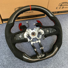 Load image into Gallery viewer, CZD autoparts for Infiniti Q50 2018-2019  carbon fiber steering wheel with red stitching