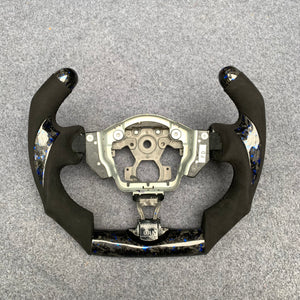 czd auto parts for 2014-2017 Nissan Infiniti FX FX35 FX37 FX50/ QX70/Juke 2011-2017/7th gen Maxima/Sentra SV/Note (UK)/Z34/Z coupe carbon fiber steering wheel black