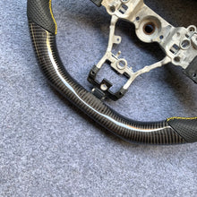 Load image into Gallery viewer, CZD auto parts for Subaru WRX STI  2015-2020 carbon fiber steering wheel with yellow stitching