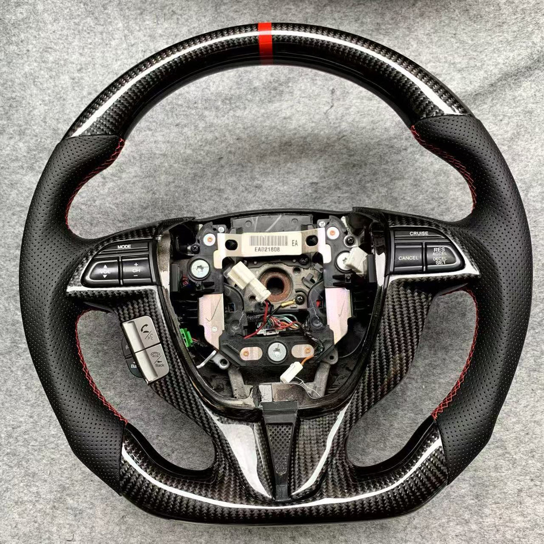 czd auto parts 2009 accord carbon fiber steering wheel for deposit