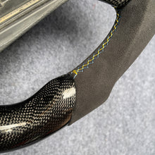 Load image into Gallery viewer, CZD auto parts for volvo s60 2005-2009 carbon fiber steering wheel with alcantara side