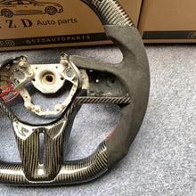 Load image into Gallery viewer, CZD auto parts for Nissan GTR R50 2017-2022 carbon fiber steering wheel with LED top