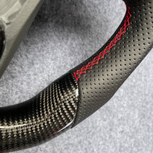 Load image into Gallery viewer, CZD auto parts for Toledo 2014-2015 carbon fiber steering wheel with perforated leather side