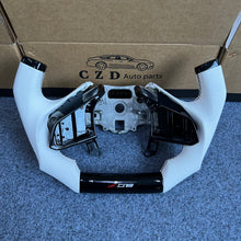 Load image into Gallery viewer, CZD auto parts for Chevrolet Corvette C8 2020+ carbon fiber steering wheel with F1 shape