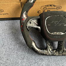 Load image into Gallery viewer, CZD auto parts for Dodge Durango 2018-2021 carbon fiber steering wheel with forged carbon fiber &amp; LED