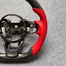 Load image into Gallery viewer, czd auto parts carbon fiber steering wheel for Acura TLX 2022+ with red perforated leather