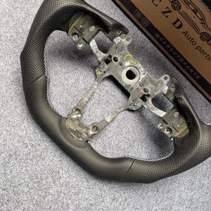 czd auto parts carbon fiber steering wheel for Acura TLX 2015-2021 with black leather