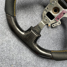 Load image into Gallery viewer, CZD auto parts for Honda S2000 2000-2009 carbon fiber steering wheel with golden stripe