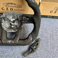 Load image into Gallery viewer, CZD auto parts for  Lamborghini URUS 2019/ 2020 carbon fiber steering wheel with alcantara leather side