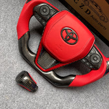 Load image into Gallery viewer, czd-autoparts fit for Toyota 8th gen Camry se xse le xle 2018-2022 carbon fiber steering wheel