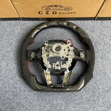 Load image into Gallery viewer, CZD auto parts for Honda 11th gen Civic XI 2021-2022 carbon fiber steering wheel with alcantara leather side