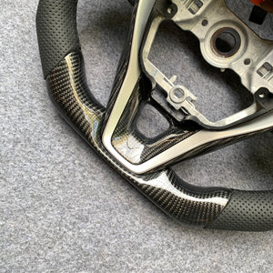 czd auto parts carbon fiber steering wheel for Toyota Corolla 2019-2020 with perforated leather
