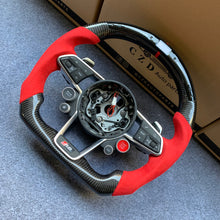 Load image into Gallery viewer, CZD auto parts for Audi TT RS (8J) 2015+ carbon fiber steering wheel with LED