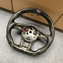 Load image into Gallery viewer, CZD auto parts for Audi A4 (B9) Avant carbon fiber steering wheel  with forged carbon &amp; led