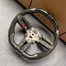 Load image into Gallery viewer, CZD auto parts carbon fiber steering wheel for Ford Mustang 2010-2014 with alcantara