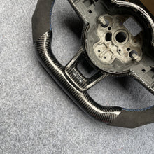 Load image into Gallery viewer, CZD auto parts for Volkswagen Golf 7 GTI Golf R MK7 VW Polo GTI Scirocco 2015 2016 carbon fiber steering wheel with blue stitching