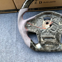Load image into Gallery viewer, CZD auto parts for TOYOTA SUPRA A90 A91 MK5 2020-2021 carbon fiber steering wheel with alcantara leather &amp; LED