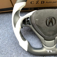 Load image into Gallery viewer, czd auto parts carbon fiber steering wheel for Acura TL/ILX with airbag cover